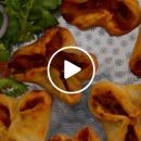 VIDEO: Tasty Beef Tomato Pockets