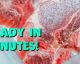 How To Thaw Meat In Minutes!