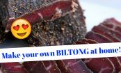BILTONG: It's the South African answer to beef jerky and it's incredible. Here's how to make your own