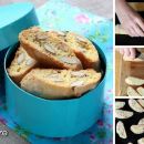 Recipe for gourmet Italian almond biscotti you can dip like they do in Italy