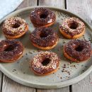 Ridiculously Easy Homemade Chocolate-Glazed Donuts