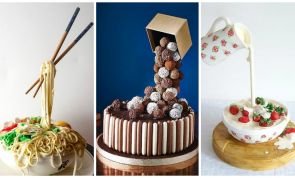 The most INSANE gravity-defying cakes you've ever seen... 