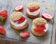 The Best Strawberry Cream Puffs