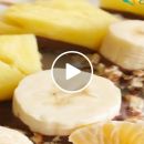 VIDEO: Sweet And Crunchy Fruit Skewers