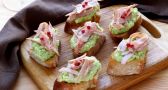 Zucchini & Ham Crostini