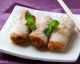 Crispy Mini Chicken and Shrimp Spring Rolls