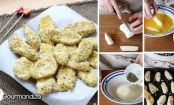 How to make healthier, ooey-gooey mozzarella sticks for happy hour at home