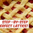 How To Weave the Perfect Lattice-Top Strawberry Pie
