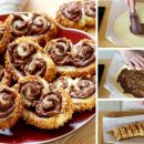Praline-Crusted Nutella Palmiers