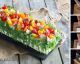 Recipe for savory sandwich cake that almost looks too pretty to eat