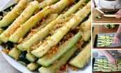 How to make healthy Parmesan and lemon zucchini fries