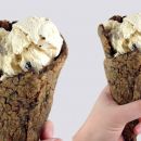 This summer, we're eating ice cream in chocolate chip cookie cones