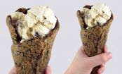This summer, we're eating ice cream in chocolate chip cookie cones