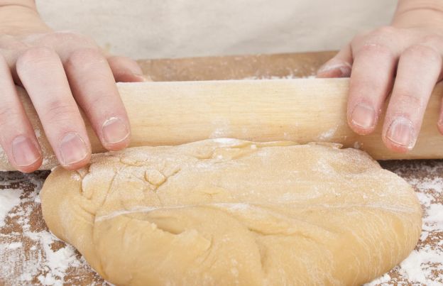 Overmixing dough