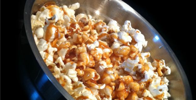 Homemade popcorn