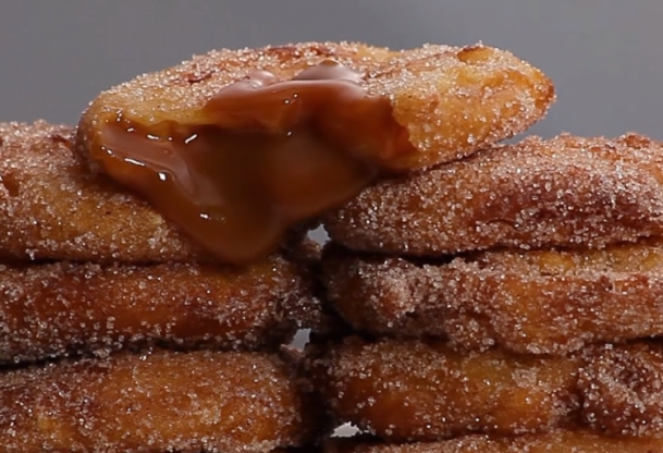 Sticky Sweet Caramel Apple Beignets