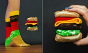 Shut Up And Take My Money: Super fun HAMBURGER SOCKS!