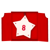 Christmas Countdown Star