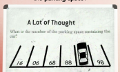 PUZZLE TIME! Can you figure out the number of the spot the car is parked in?