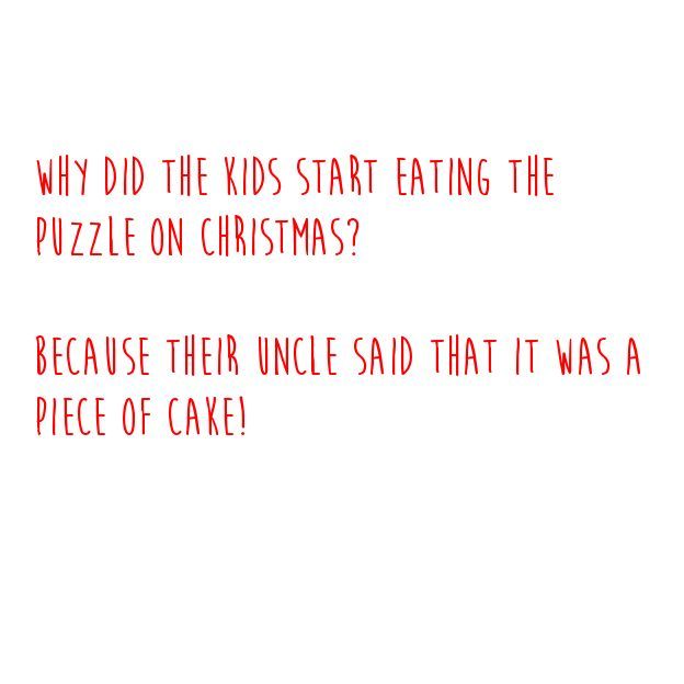 Why Did the Kids...?