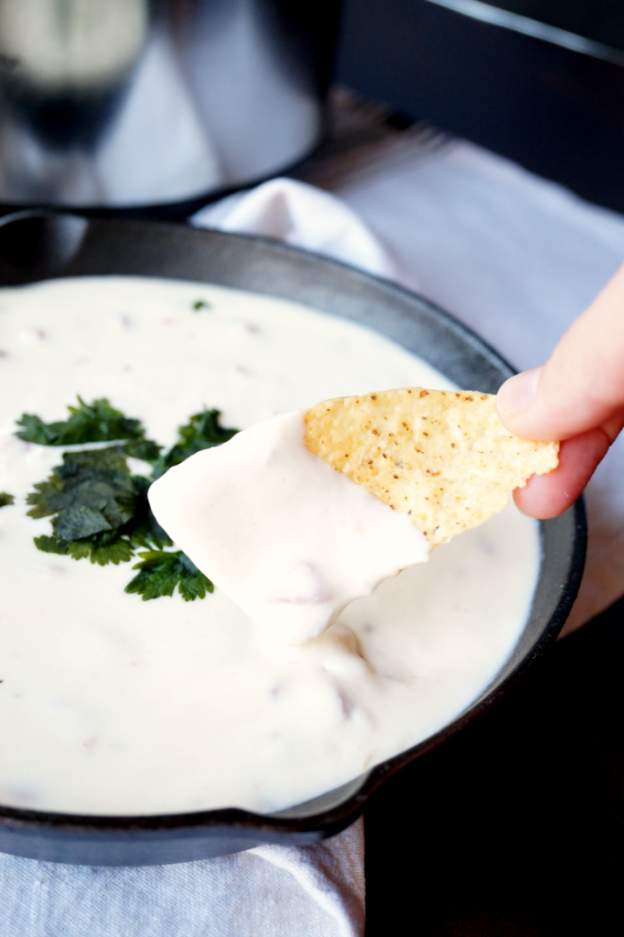5-Ingredient White Queso - © The Baking Fairy