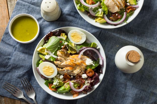 Green Goddess Salad with Chicken