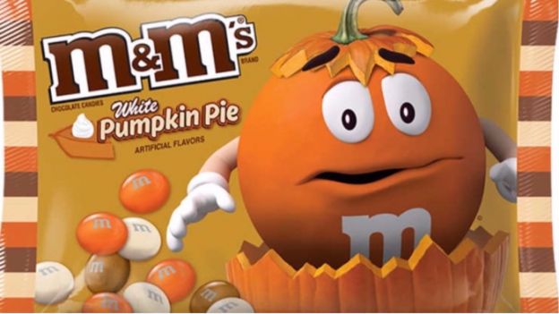 White Pumpkin Pie M&M's