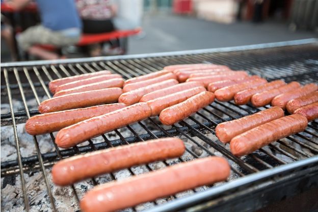 SIZZLING SAUSAGES