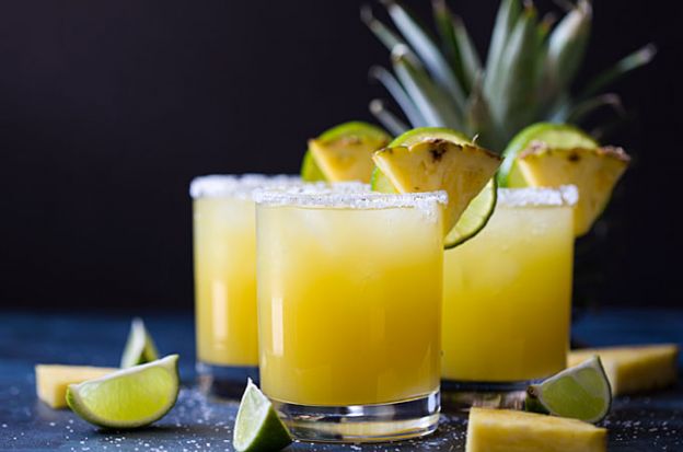 Pineapple Margarita - © The Blond Cook