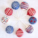 Celebrate the Fourth of July with These 3-Ingredient Patriotic Oreo Pops!