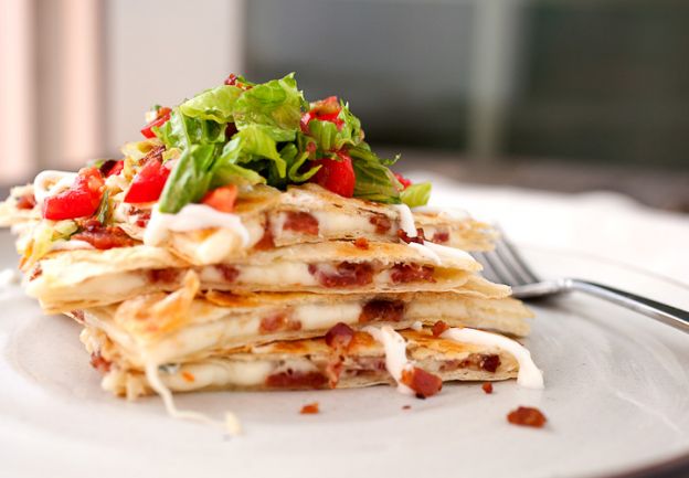 BLT Quesadillas © Macheesmo