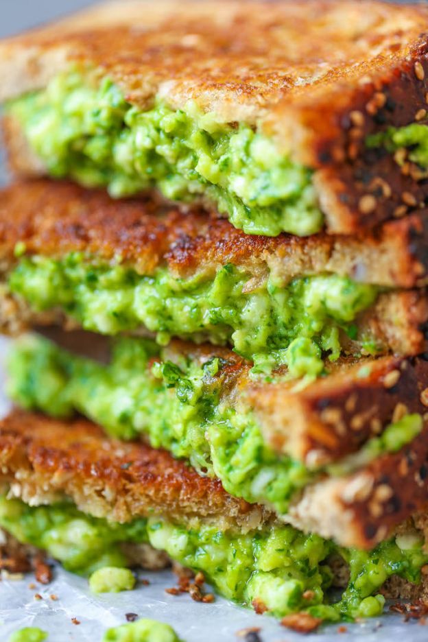 Avocado Grilled Cheese - © Damn Delicious