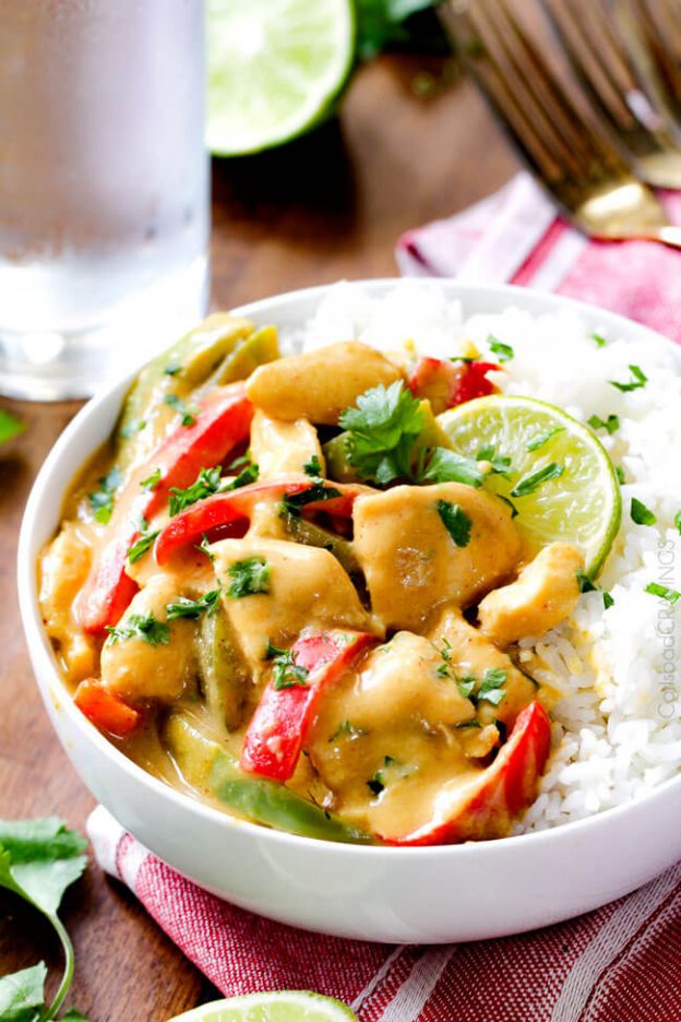 CHICKEN IN COCONUT MANGO VERDE SAUCE - © CARLSBAD CRAVINGS