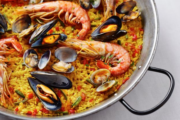 Spanish Seafood Paella