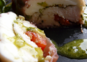 Terrine of chicken with pesto