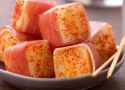 Ham wrapped Cheese Skewers with Espelette Pepper