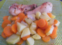 Chicken Drumsticks with Vegetables