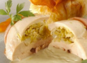 Chicken breast with Fourme d'Ambert