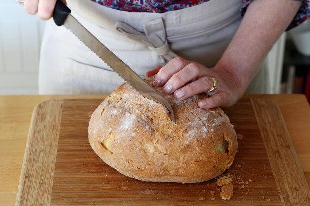 Cut the bread