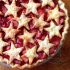 Starry strawberry pie