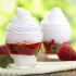 Strawberry and raspberry verrines