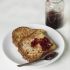 Toasted bread and jam
