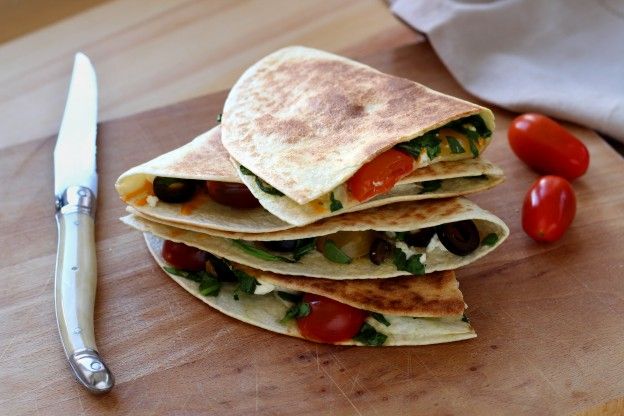 A quesadilla worthy of the Greek Gods