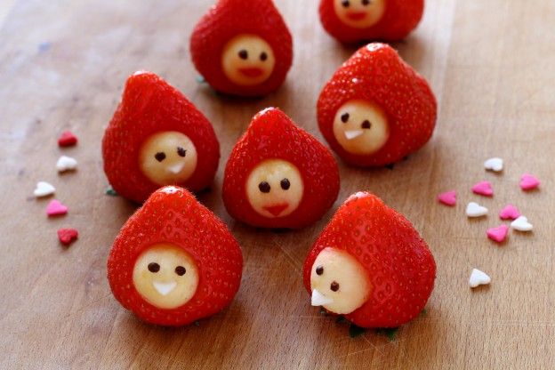Little strawberry munchkin men