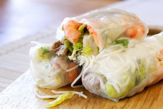 Vietnamese spring rolls