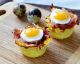 How to make baked quail eggs in potato nests