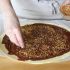 Add the crushed pralines