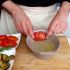 Start assembling the dish