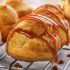 Caramel-covered choux