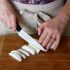 Cut the mozzarella